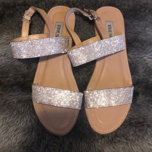 STEVE MADDEN SPARKLY SANDALS